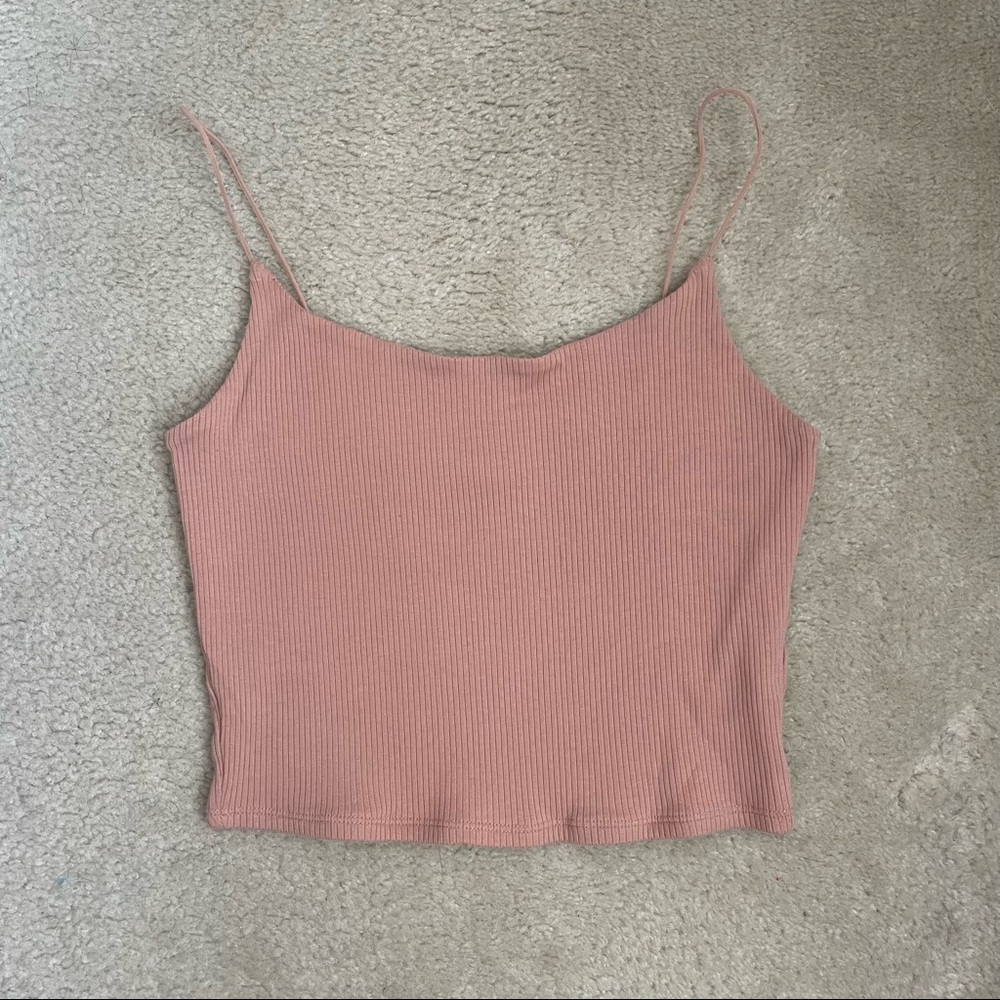 Garage Ribbed Crop Top